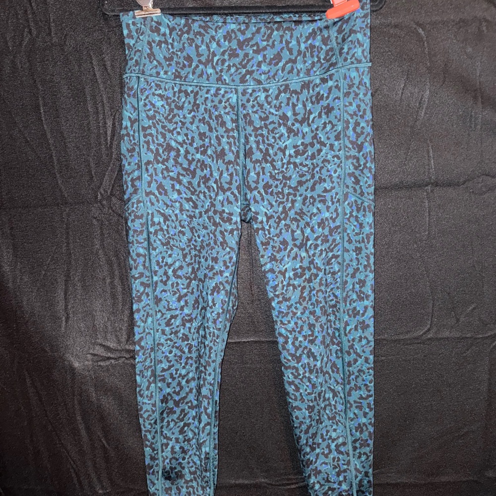 Victoria's Secret Blue Patterned Leggings